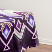 南西スタイルパープルホワイトブラック テーブルクロス (インサイチュ)