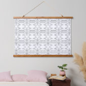 南西スタイルラインアートユーカラー 吊り下げ型タペストリー (寝室)