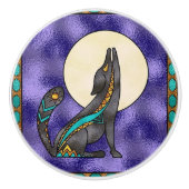 南西ステンドガフェイクラスセラミックノブ セラミックノブ (正面)