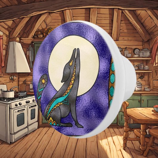 南西ステンドガフェイクラスセラミックノブ セラミックノブ