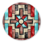 南西ステンドガフェイクラスセラミックノブ セラミックノブ (正面)