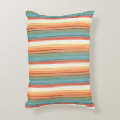 南西ストライプのミュート色 アクセントクッション (正面(垂直))