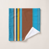 南西ストライプ12 バスタオルセット (ウォッシュタオル)