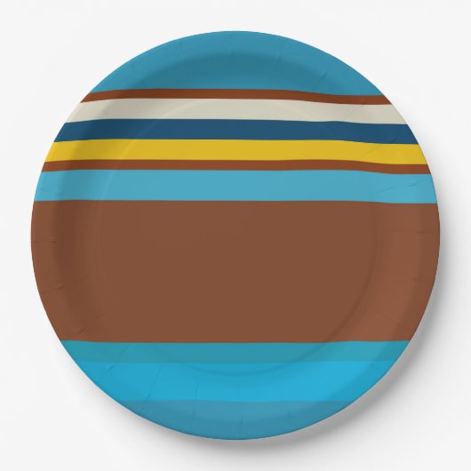 南西ストライプ12 ペーパープレート (正面)