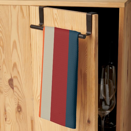 南西ストライプ17 キッチンタオル (三つ折り)