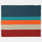 南西ストライプ17 フリースブランケット (正面(横))