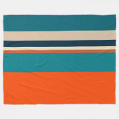 南西ストライプ19 フリースブランケット (正面(横))