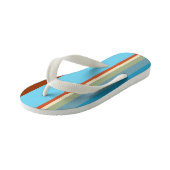 南西ストライプ23 キッズビーチサンダル (アングル)