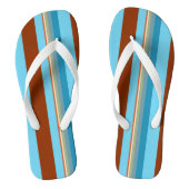 南西ストライプ23 ビーチサンダル (フットベッド)