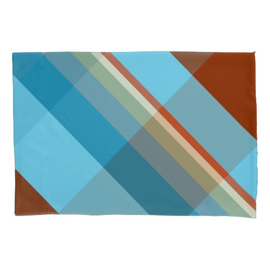 南西ストライプ23 枕カバー (正面)