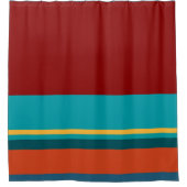 南西ストライプ24 シャワーカーテン (正面)