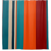 南西ストライプ シャワーカーテン (正面)