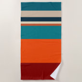 南西ストライプ ビーチタオル (正面)