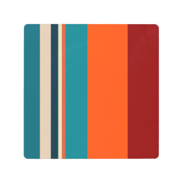 南西ストライプ メタルプリント