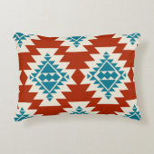 南西スピリット – 先住民アメイはっきりしたカ幾何学 アクセントクッション (正面)