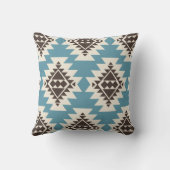 南西スピリット – 先住民アメイはっきりしたカ幾何学 クッション (裏面)