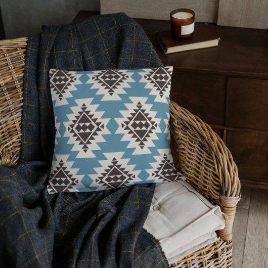 南西スピリット – 先住民アメイはっきりしたカ幾何学 クッション
