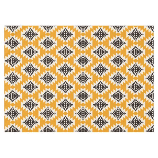 南西スピリット – 先住民アメイはっきりしたカ幾何学 テーブルクロス (正面(横))