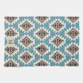 南西スピリット – 先住民アメイモノグラムのカ – キッチンタオル (横)