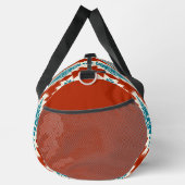 南西スピリット – 先住民アメイモノグラムのカ –  ダッフルバッグ (右)