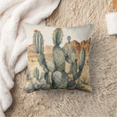 南西セレナーデサボスウォーターカラー装飾 クッション (ブランケット)