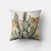 南西セレナーデサボスウォーターカラー装飾 クッション (裏面)