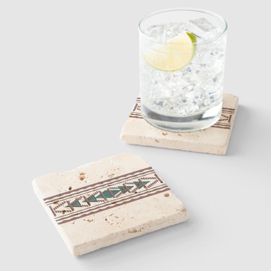 南西タペストリーのTravertineのコースター ストーンコースター (横)