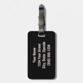 南西タペストリーカスタムラゲッジタグ ラゲッジタグ (裏面縦)