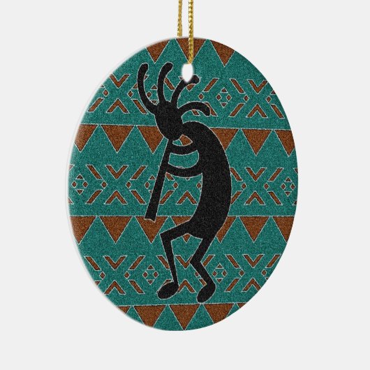 南西ターコイズココペリトバルデザイン セラミックオーナメント (右)