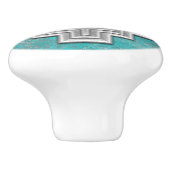 南西ターコイズ セラミックノブ (側面)