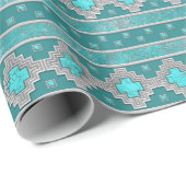 南西ターコイズ ラッピングペーパー (ロールコーナー)