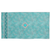 南西ターコイズ 枕カバー (正面左)