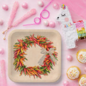 南西チリストラリースオンアドビウォール ペーパープレート (パーティー)