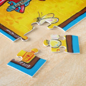 南西チリチリ唐辛子リストラリザードパズル ジグソーパズル (側面)