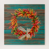 南西チリリストラリース風化ブルーウッド ジグソーパズル (横)