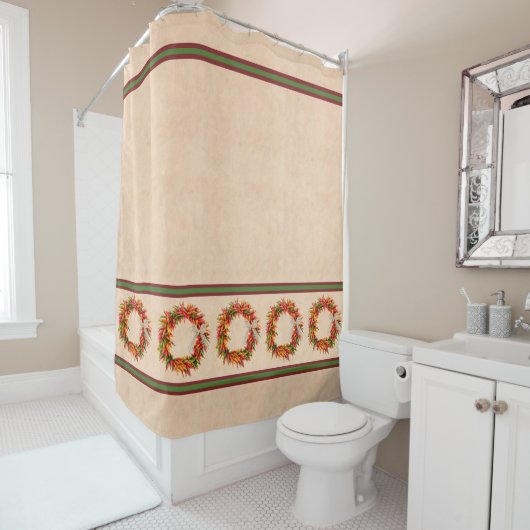 南西チリリースオンアドビウォール シャワーカーテン (インサイチュ)