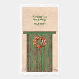 南西チリリースオン素朴グリーンウッドドア