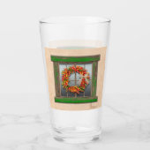 南西チリリースオン素朴グリーンウッド窓 タンブラーグラス (裏面)