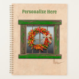 南西チリリースオン素朴グリーンウッド窓 プランナー手帳