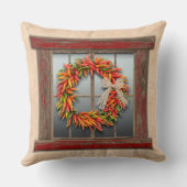 南西チリリースオン素朴レッドウッド窓 クッション (裏面)