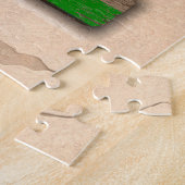 南西チリリース風化グリーンウッド窓 ジグソーパズル (側面)