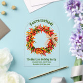 南西チリリース パーソナライズされた アクリル招待状 (インサイチュ (ウェディング))