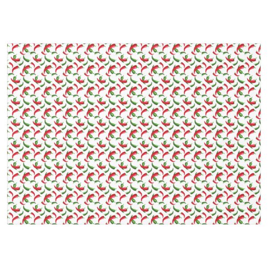 南西チリ唐辛子パターンのテーブルクロス テーブルクロス (正面(横))