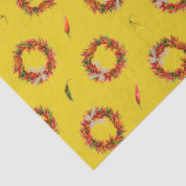 南西チリ リストラ 飾り輪とペッパーのパターン 薄葉紙 (詳細)