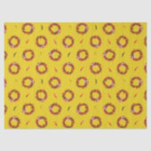 南西チリ リストラ 飾り輪とペッパーのパターン 薄葉紙 (正面)