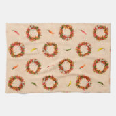 南西チリRistraリースすべてのパターン キッチンタオル (横)