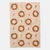 南西チリRistraリースすべてのパターン キッチンタオル (縦)