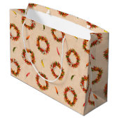 南西チリRistraリースすべてのパターン ラージペーパーバッグ (裏面アングル)