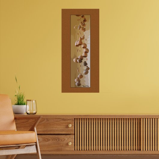 南西テラコッタウィンドチャイムスチルライフ ポスター (リビング2)