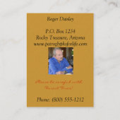 南西テレホンカード コーリングカード (裏面)